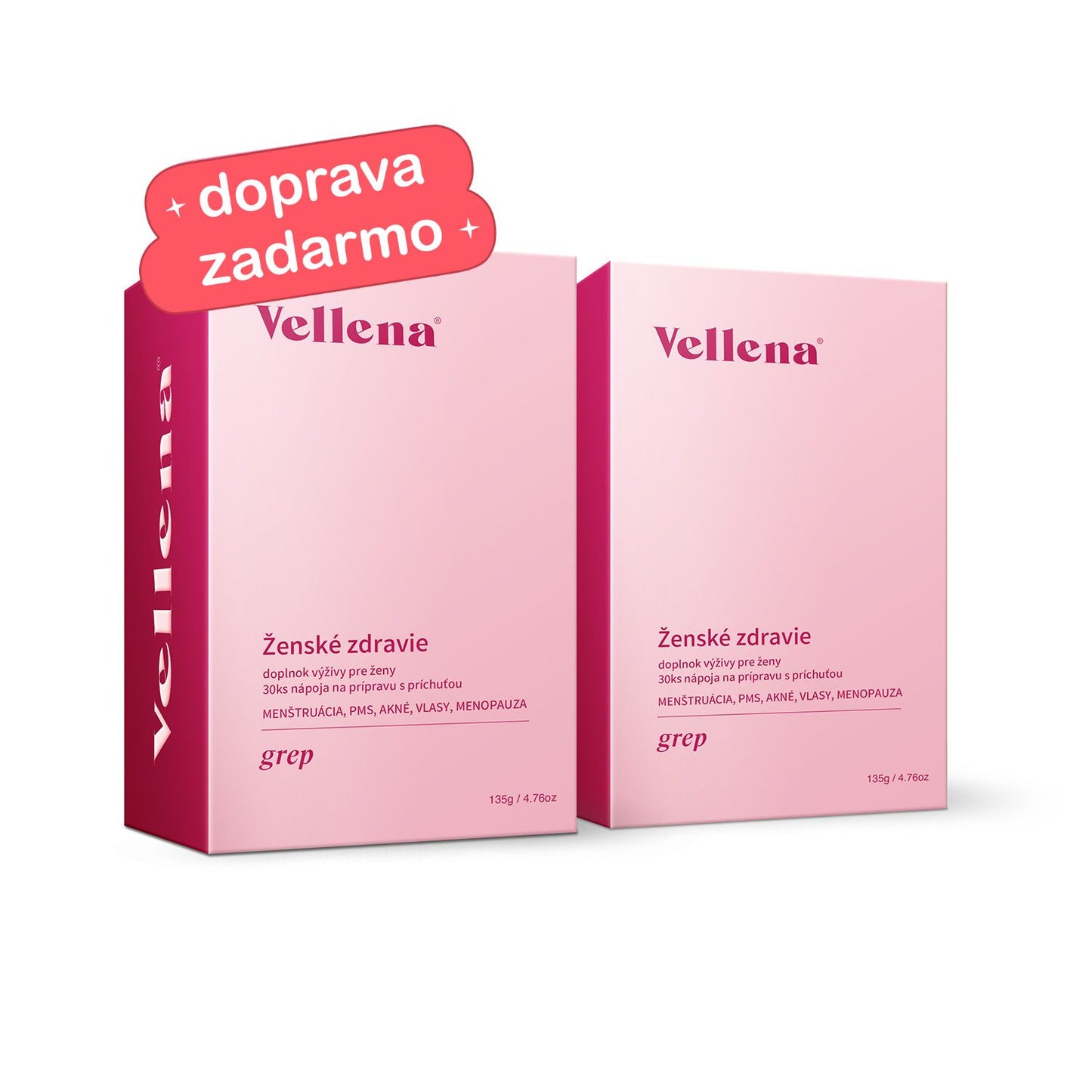 Ženské zdravie | Nápoj 2PACK | Grep | Vellena