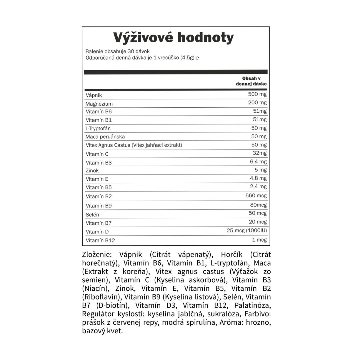 Ženské zdravie | Nápoj | Hrozno & Baza | Vellena