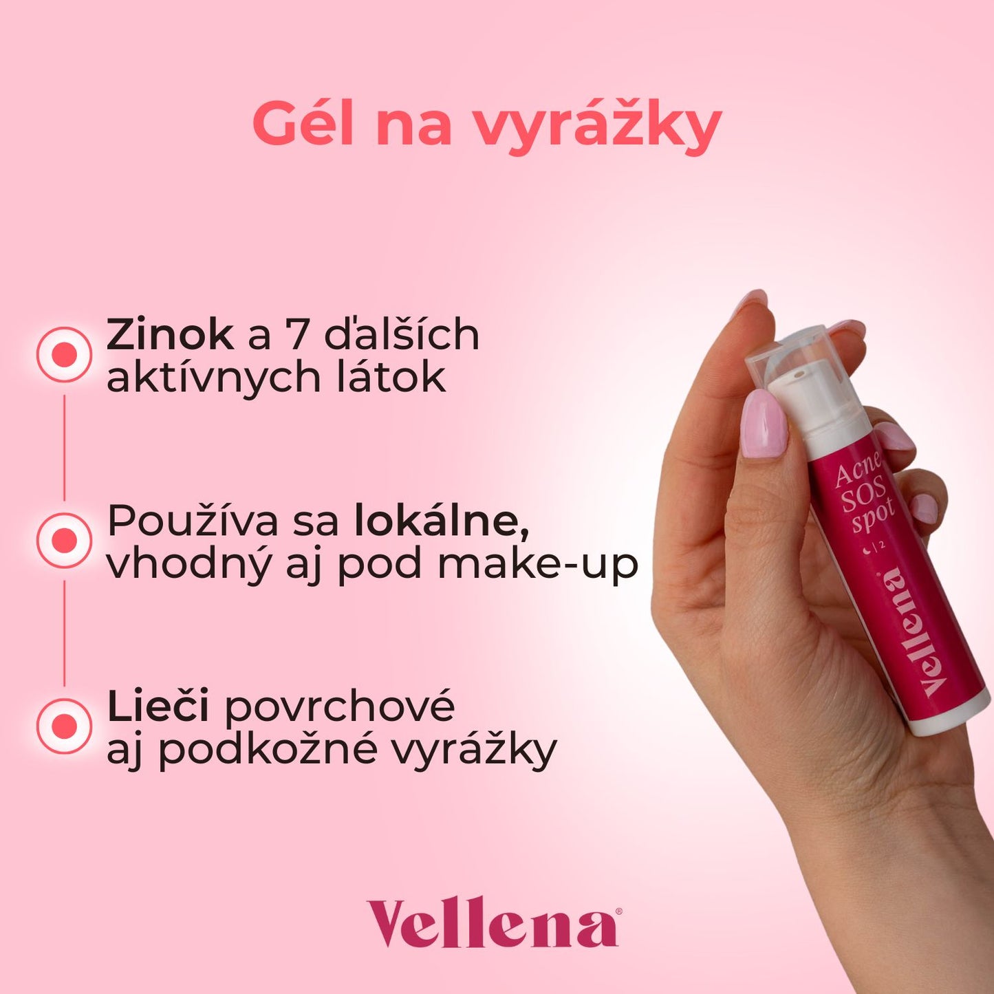 Gél na vyrážky 15ml | Vellena