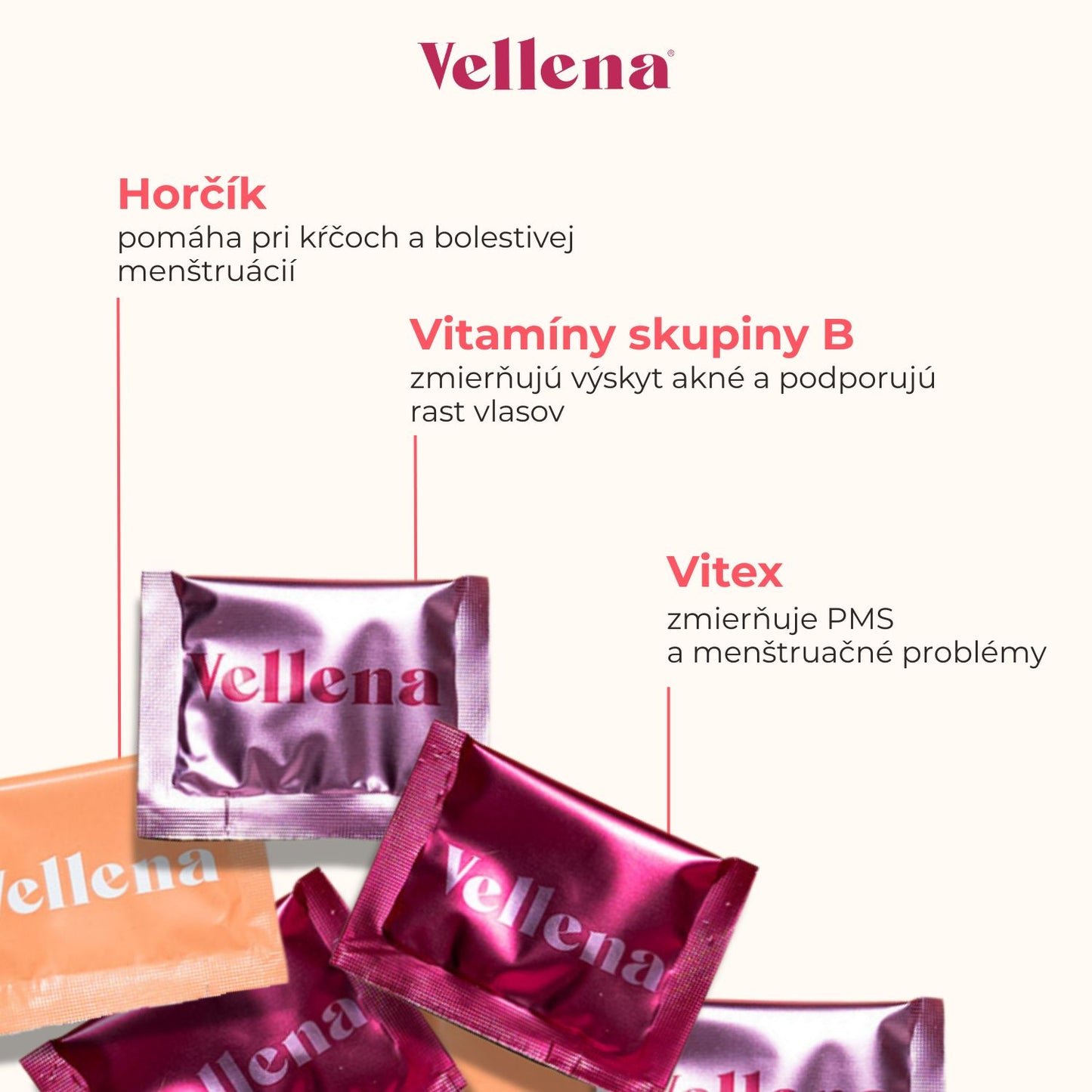 Ženské zdravie | Nápoj 2PACK | Višňa | Vellena