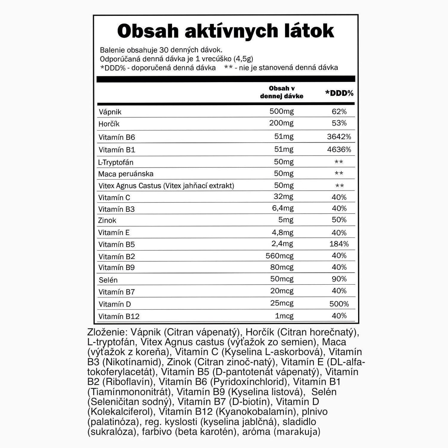 Ženské zdravie | Nápoj | Marakuja | Vellena