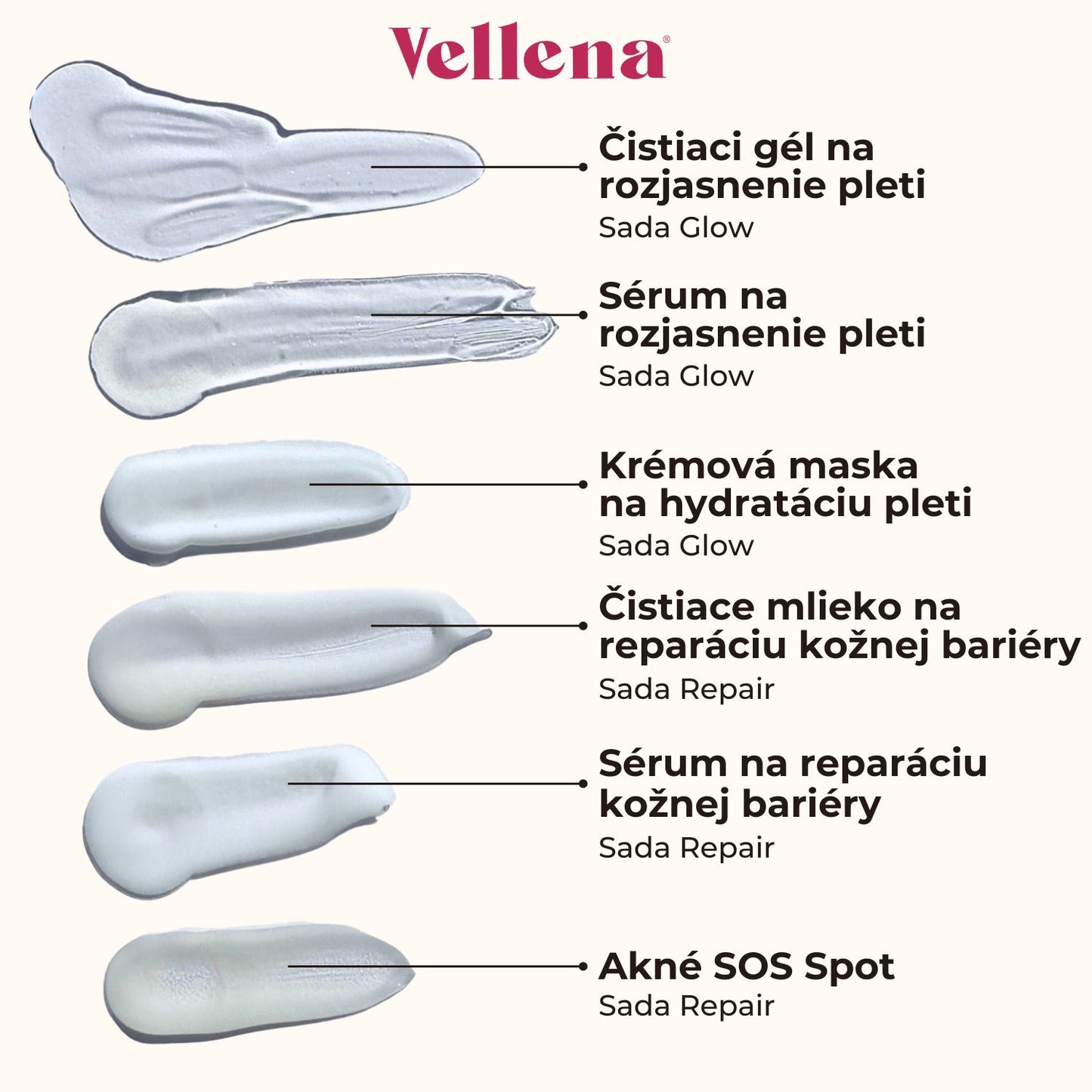 Krémová maska na hydratáciu pleti 50ml | Vellena