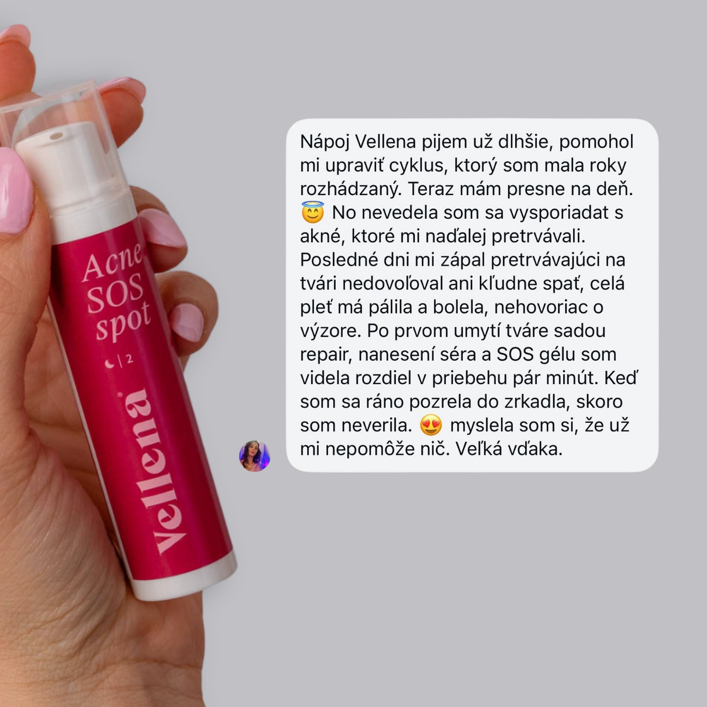Gél na vyrážky 15ml | Vellena