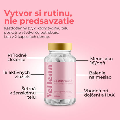 Ženské zdravie | Kapsuly | Vellena
