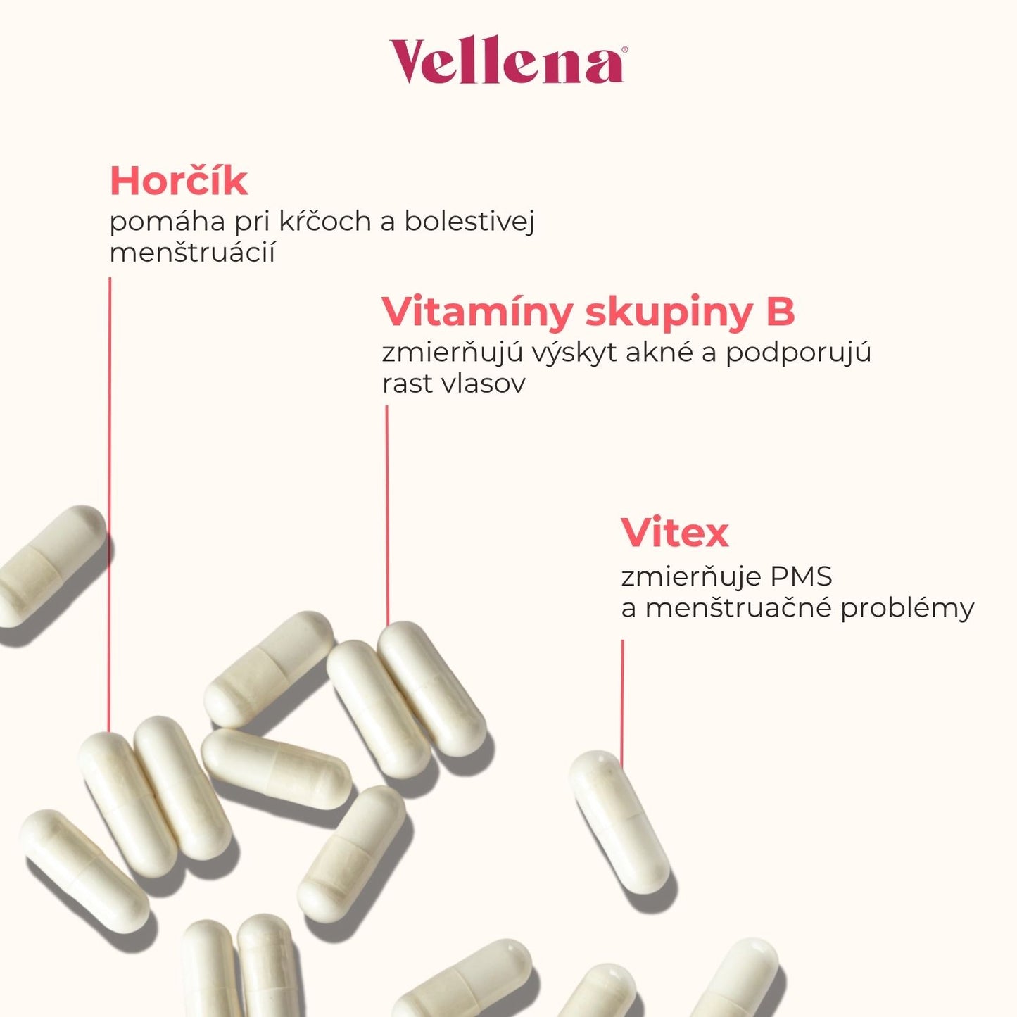 Ženské zdravie | Kapsuly | Vellena