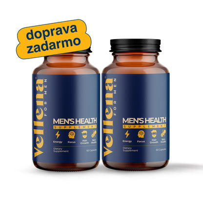 Mužské zdravie | Kapsuly 2PACK | Vellena for Men