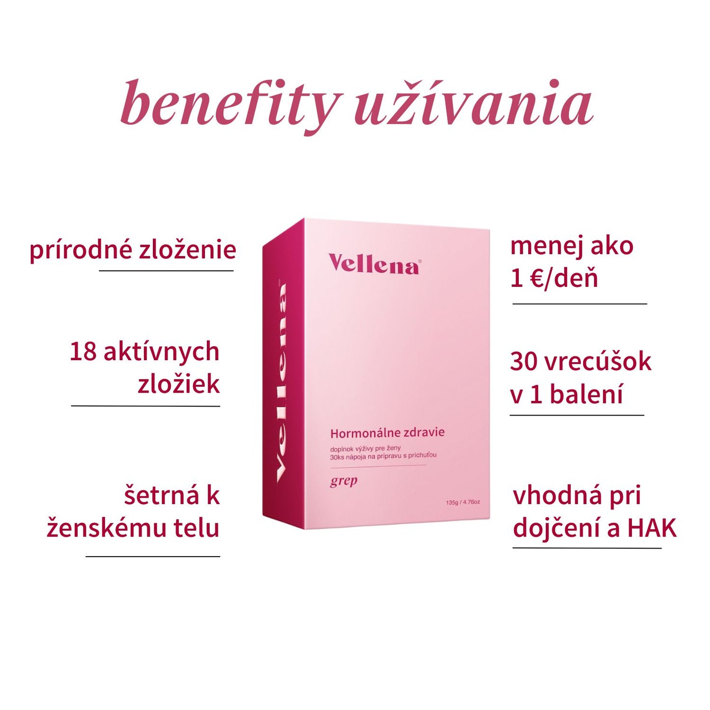 Hormonálne zdravie | nápoj pre ženy 3PACK + taška ZADARMO | Grep