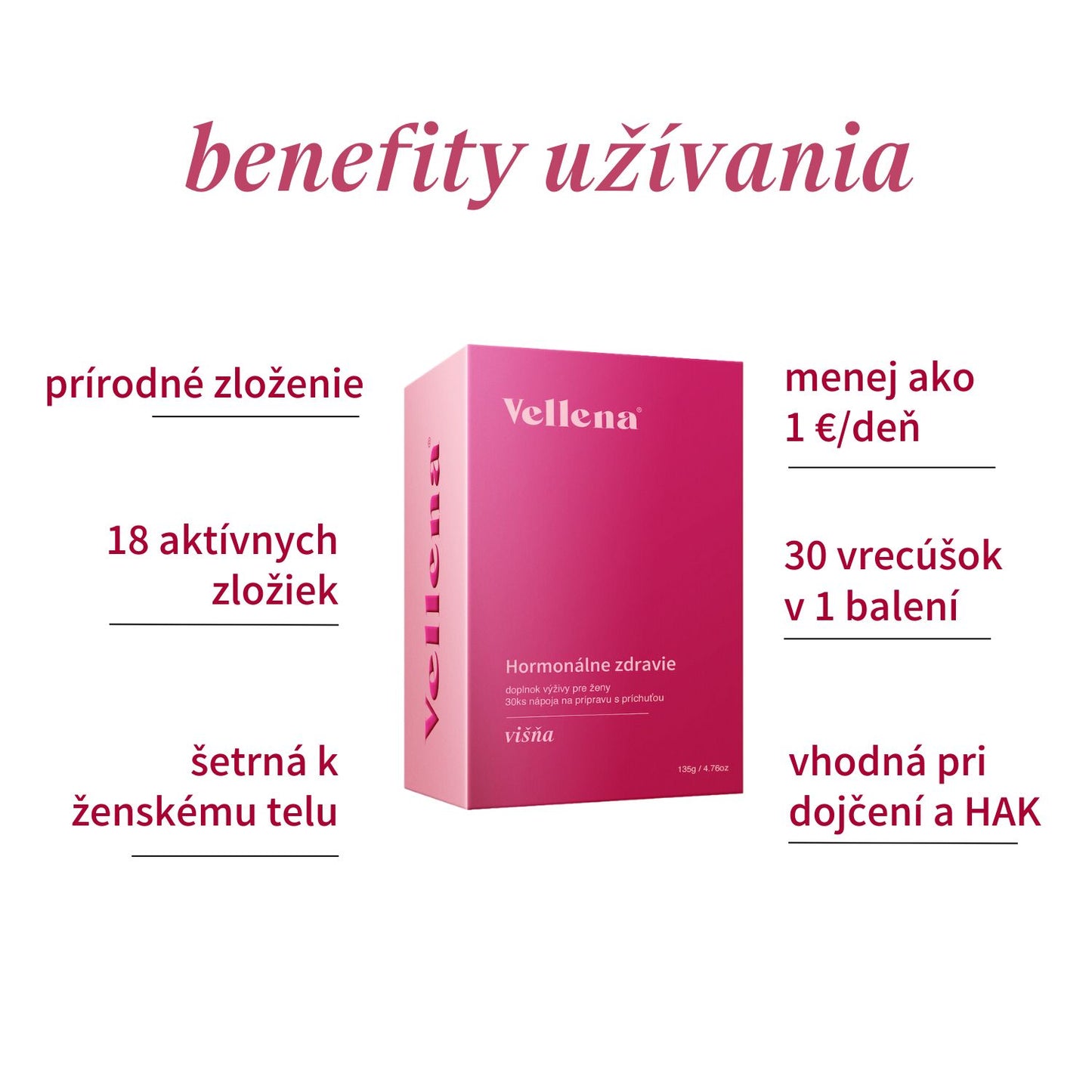 Hormonálne zdravie | nápoj pre ženy 2PACK | Višňa