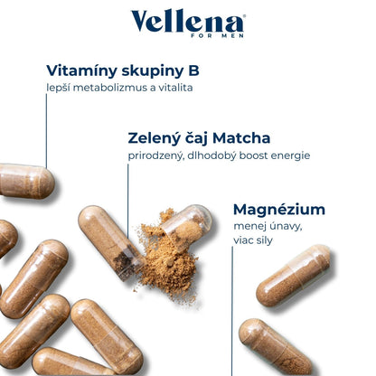 Mužské zdravie | Kapsuly 2PACK | Vellena for Men