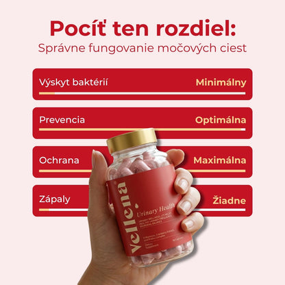 Zdravie močových ciest + Intímne zdravie | Kapsuly 2MIX | Vellena