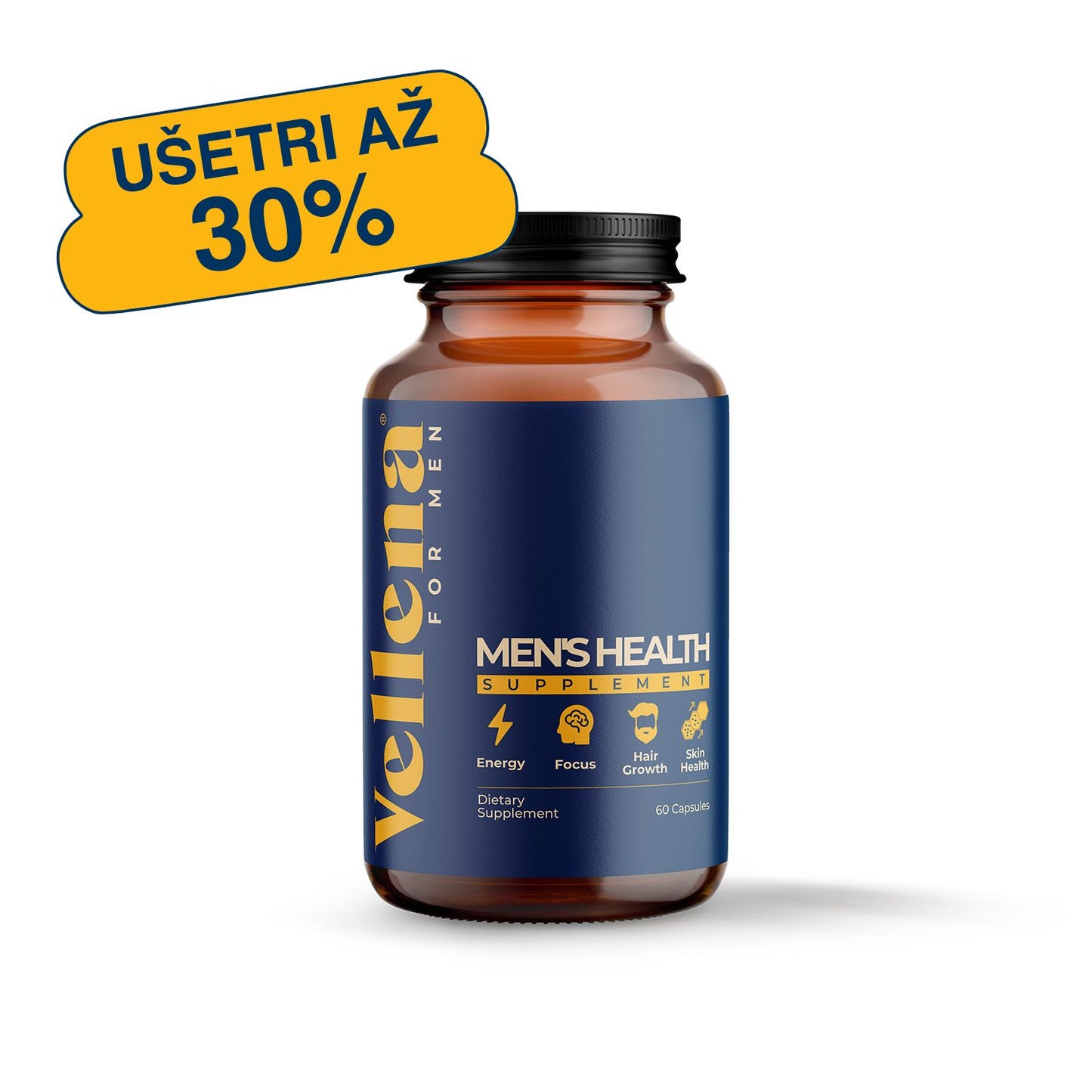 Akciový balíček pre mužské zdravie | Kapsuly | Vellena for Men