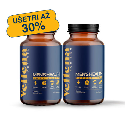 Akciový balíček pre mužské zdravie | Kapsuly | Vellena for Men