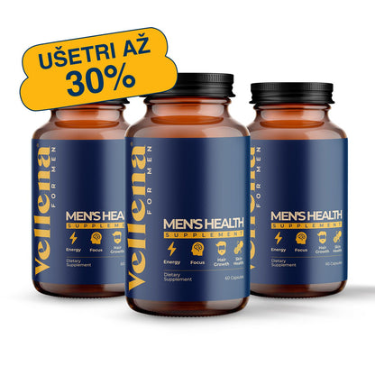 Akciový balíček pre mužské zdravie | Kapsuly | Vellena for Men